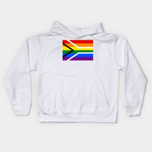 South Africa Gay Pride Flag Kids Hoodie